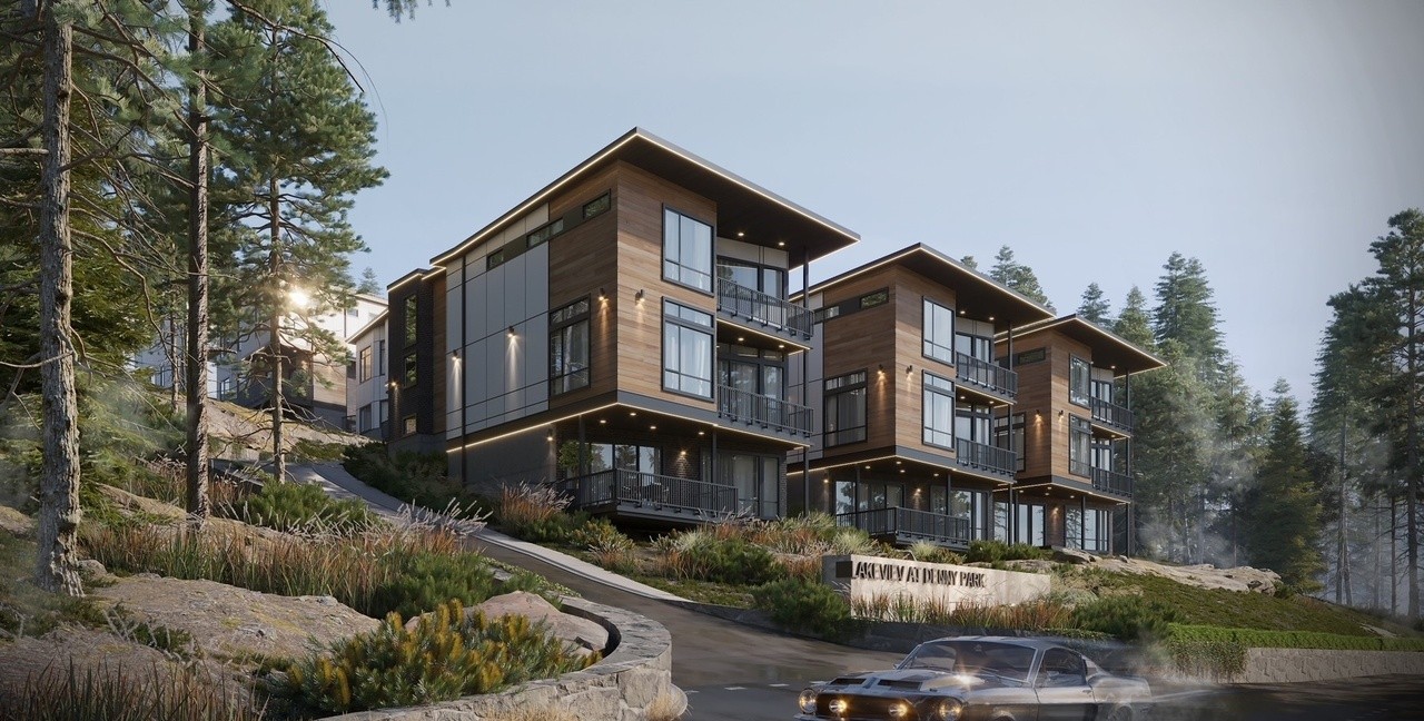 Lakeview at Denny Park custom home community entrance